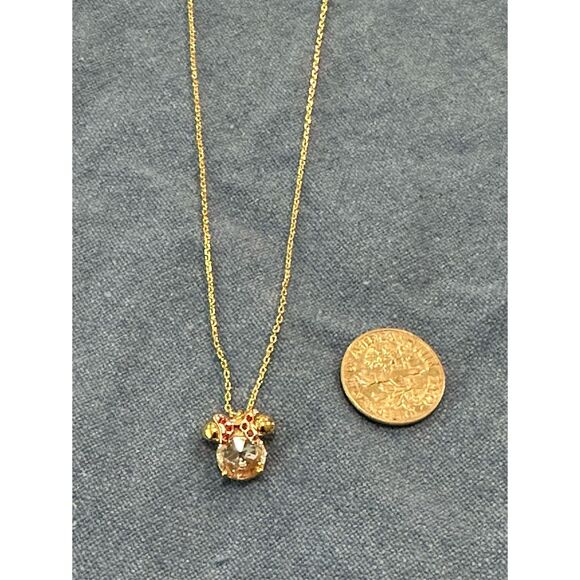 Disney x Kate Spade NEW necklace - Minnie Mouse clear - Picture 6 of 10